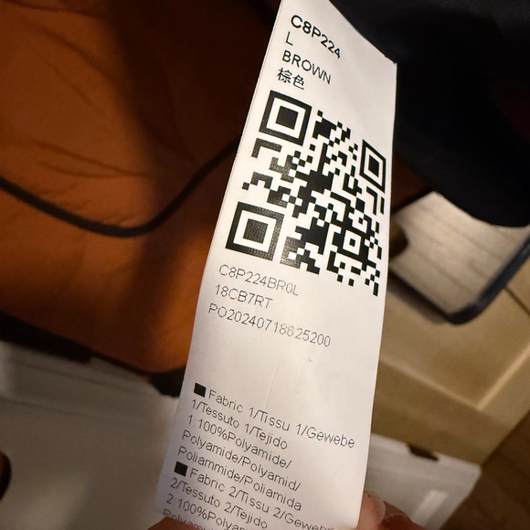 Color block chore jacket - Picture 3 of 4